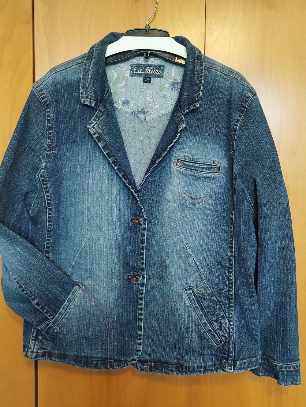 Vintage Y2K L.A. Blues Denim Jacket